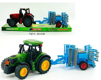 TRAKTOR Z AGREGATEM UPRAWOWYM 666-262C