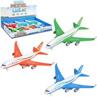 Samolot metalowy światło i dźwięk MIX Samolot metalowy światło i dźwięk MIX