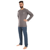 Pánské pyžamo Gino vícebarevné (79175-MxGDZM) S