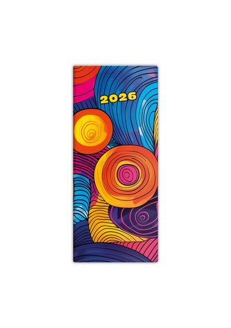 Kapesní diář 2026 - Neapol měsíčník - design 4