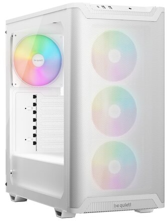 Be quiet! skříň PURE BASE 501LX / ATX / 4xARGB fan / USB-C / 2xUSB 3.2 / temperované sklo / bílá Be quiet! skříň PURE BASE 501LX / ATX / 4xARGB fan / USB-C / 2xUSB 3.2 / temperované sklo / bílá