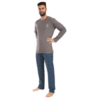 Pánské pyžamo Gino vícebarevné (79175-MxGDZM) XXL