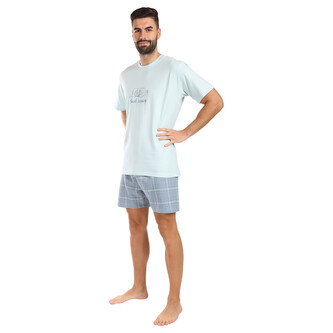 Pánské pyžamo Gino vícebarevné (79174-LxGMGA) 4XL