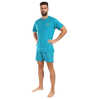 Pánské pyžamo Gino zelené (79166-MGALZM) L