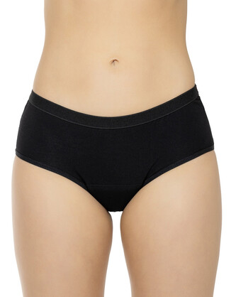 Menstruační kalhotky Ecomodi moderate vysoké černé (VP2B1) L