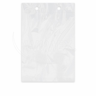 Sáček plochý (PP) mikroperforovaný průhledný 18 x 25 cm v bloku [4000 ks]