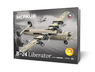 Merkur - Bombardér B-24 Liberator, 902 dílků Merkur - Bombardér B-24 Liberator, 902 dílků