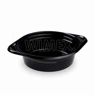 Miska (PP) Reware Brunch opakovaně použitelná černá Ø156mm 500ml [12 ks]