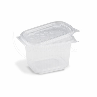 Miska (PP) Ripboxx Tiny hranatá průhledná 500ml [50 ks]
