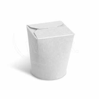 Food box Asia (PAP FSC Mix/PE) bílý 500ml/16oz [50 ks]
