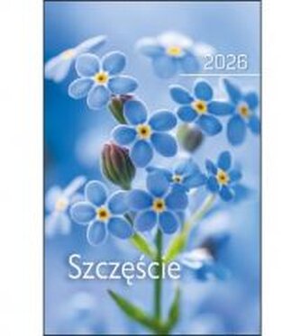 Kalendarz 2026 kieszonkowy szczęście kwiat