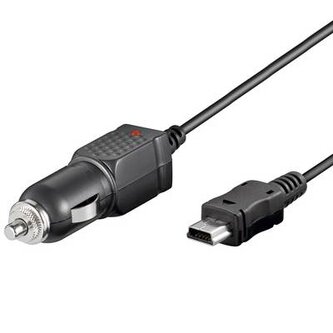 Goobay Nabíjecí zdroj s konektorem mini USB pro mobilní telefony do automobilu 1A Goobay Nabíjecí zdroj s konektorem mini USB pro mobilní telefony do automobilu 1A