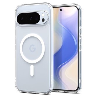 Spigen Ultra Hybrid MagSafe, clear white - Google Pixel 2025 Pro/Pixel 2025