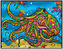 Kolorowanka welwetowa 47x35 Ośmiornica, Colorvelvet