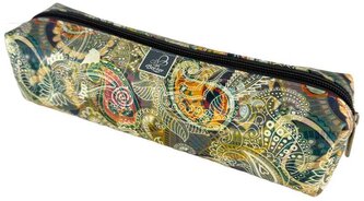 Piórnik prostokąt Paisley Gold, Bee-Bee