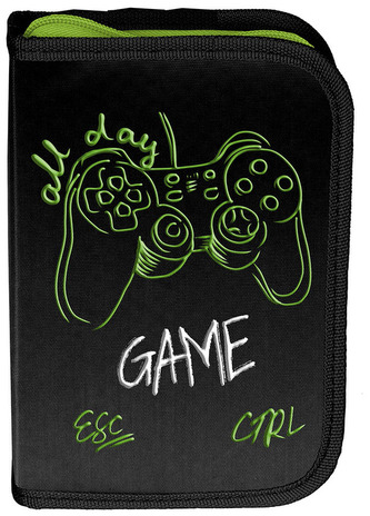 Piórnik z wyposażeniem Game PP25GC-P001, Paso