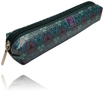 Piórnik mini prostokąt zielony PPM-013, Bee-Bee