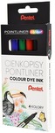 Cienkopis Pointliner Colour kpl. 4-kol., Pentel