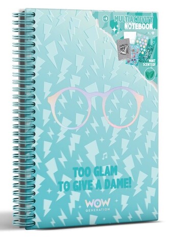 Notatnik A5 Projektantka Annie zapachowy z naklejkami Wow Generation, Kids