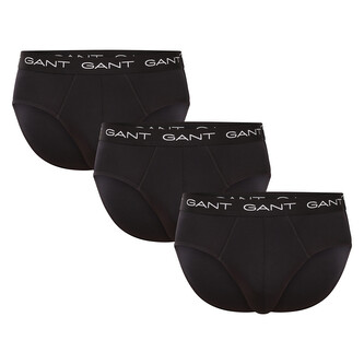 3PACK pánské slipy Gant černé (900023001-005) M