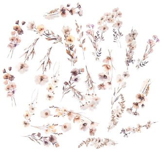 Naklejki pet motyle, 40szt. - wielokolorowe, Dp Craft