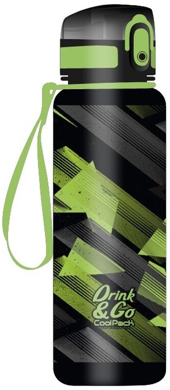 Bidon 600 ml Brisk Green Mirror Coolpack, Patio