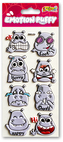 Naklejki Puffy Emotion Hippo SWP-1703 Kolori, Penmate
