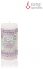 Świeca Home słupek 70/140 biały, Bartek Candles