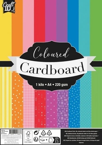 Barevné papíry s texturou A4, 1kg, 220g/m2