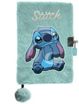 Pamiętnik pluszowy miętowy Dreamer Stitch DS25FF-3676, Paso