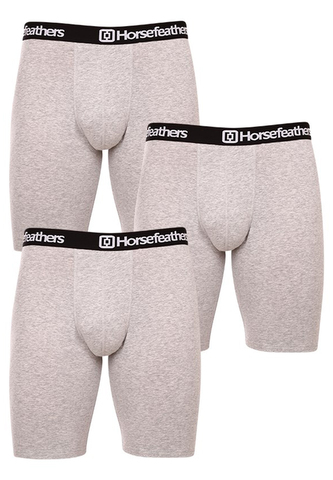 3PACK pánské boxerky Horsefeathers Dynasty long (AM195C) XL