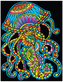 Kolorowanka welwetowa 29,7x21 Meduza, Colorvelvet