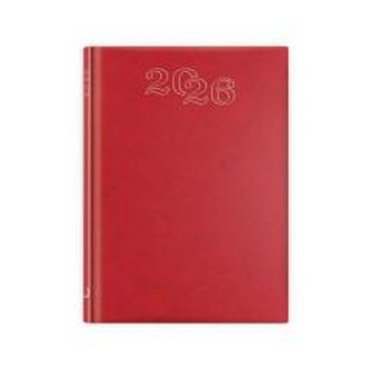 Terminarz 2026 B6 standard czerwony