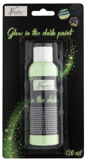 Barva svítící ve tmě, 120 ml
