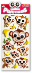 Naklejki Puffy Monkey Eyes SWP-2413 Kolori, Penmate