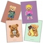 Zeszyt A4 60k kratka PP Teddies, Narcissus