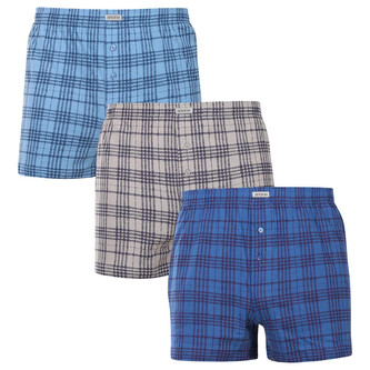 3PACK pánské trenky Andrie vícebarevné (PS 5859) XXL