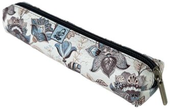 Piórnik mini prostokąt Paisley kwiaty kawowe BB25607409, Bee-Bee