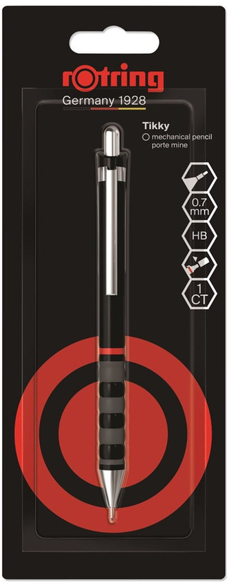 Ołówek automatyczny Tikky 0.7 mm czarny,  Rotring