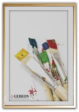 Ramka 18 x 24 cm czarna/biała, Gedeon