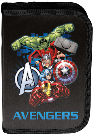 Piórnik z wyposażeniem Avengers AV25LL-P001, Paso