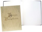 Księga pamiątkowa 255x320 100 k. beżowa, Warta