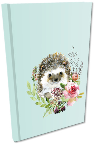 Notes A5 kratka Soft Touch, Woodland Jeż , Bee-Bee