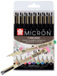 Cienkopisy 9-kol. Pigma Micron 05, Sakura