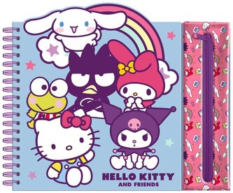 Notatnik Activity z odpinaną kieszonką Hello Kitty, Kids