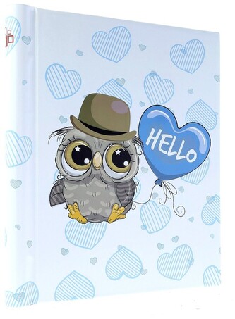 Album foto 20k na spirali DRS20 Hello Owl Blue, Gedeon.