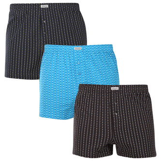 3PACK pánské trenky Andrie vícebarevné (PS 5825) L