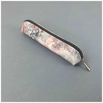 Piórnik mini Paisley Szare , Bee-Bee