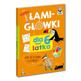 Kapitan Nauka.Łamigłówki dla 6-latka