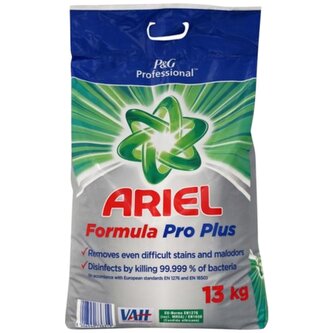 Ariel Formula Pro Plus prací prášek pro profesionální použití 130 dávek 13 kg